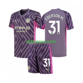 Manchester City Ederson Moraes 31 Golmanski Gostujući Dječji Nogometni Dres 2023-2024